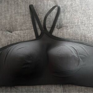 VSX Black Strappy Bandeau, Size XXL